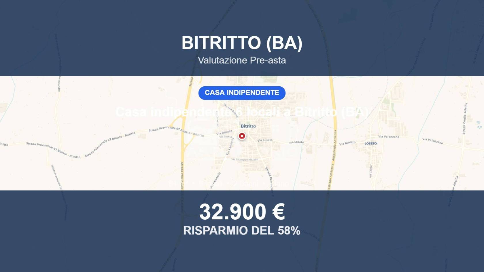 Villa in vendita a Bitritto