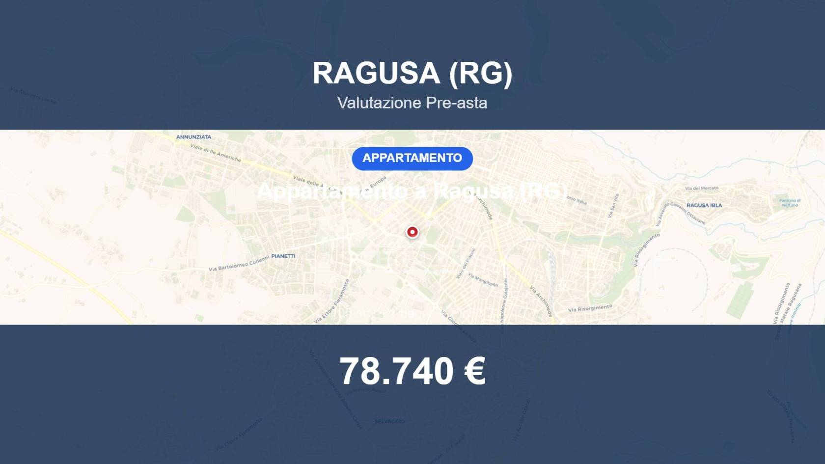 Appartamento in vendita a Ragusa