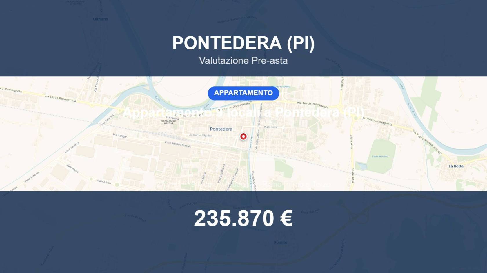 Appartamento in vendita a Pontedera