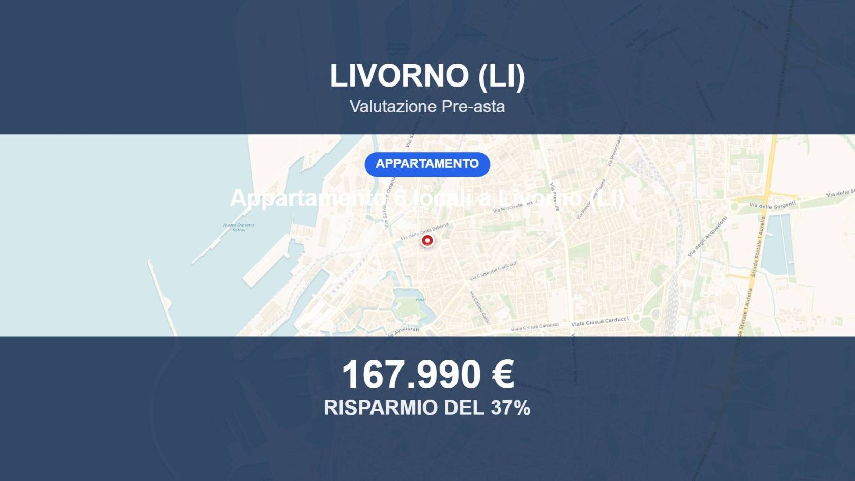 Appartamento in vendita a Livorno