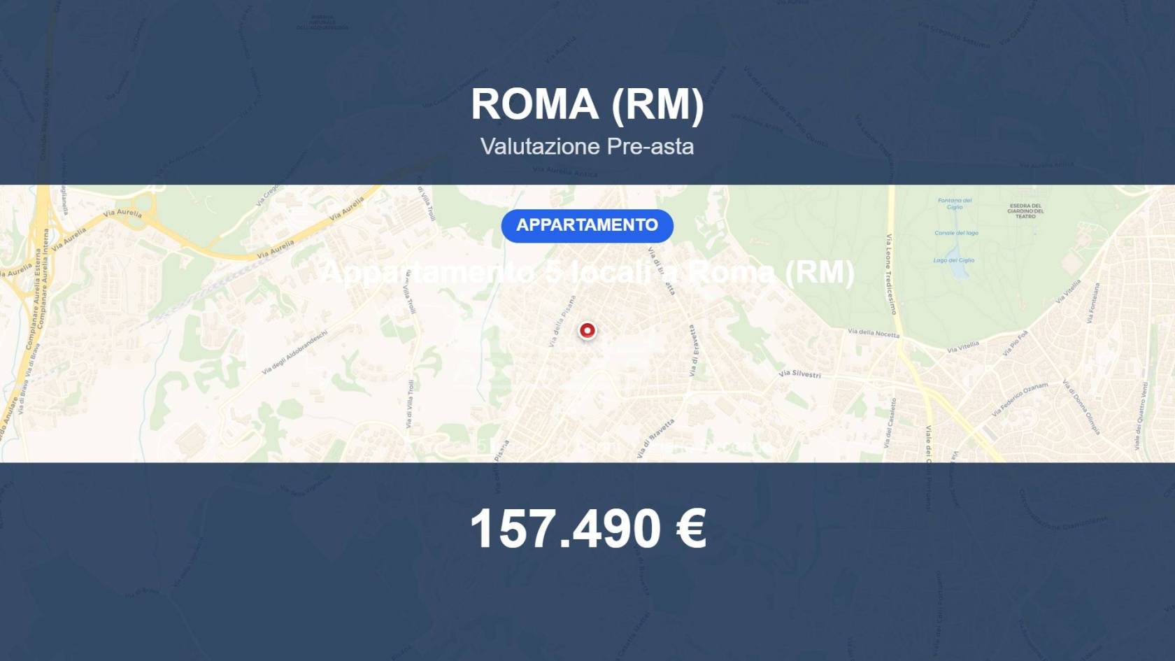Appartamento in vendita a Roma