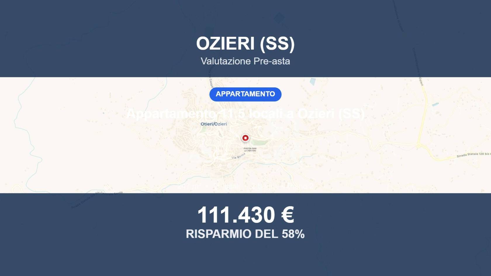 Appartamento in vendita a Ozieri