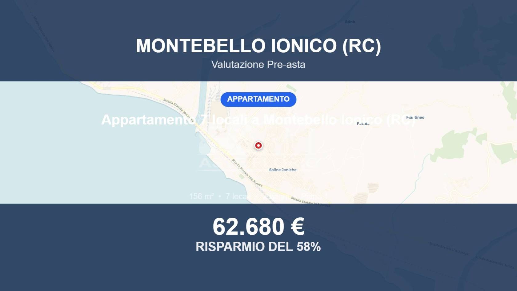 Appartamento in vendita a Montebello Ionico