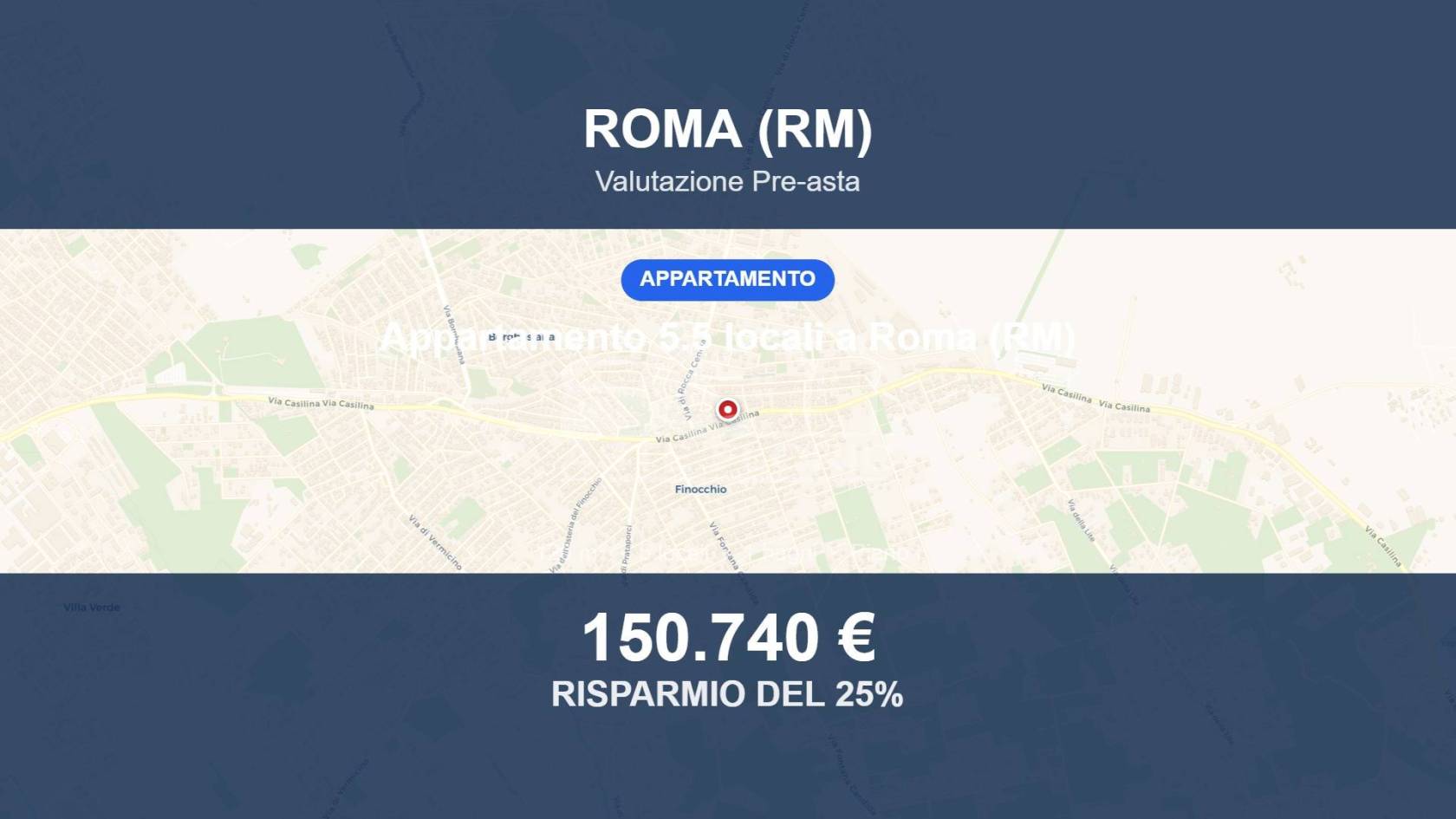 Appartamento in vendita a Roma