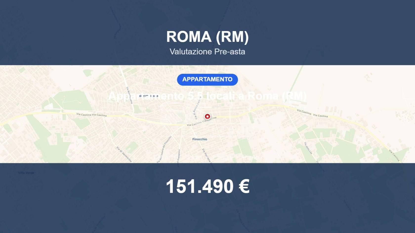 Appartamento in vendita a Roma