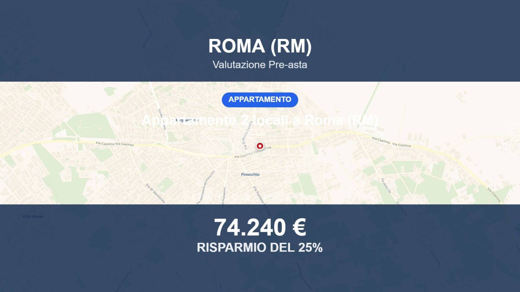 Appartamento in vendita a Roma