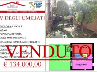 Bilocale via degli Umiliati 42, Ponte Lambro, Milano