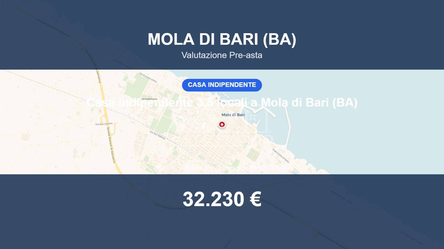 Villa in vendita a Mola di Bari