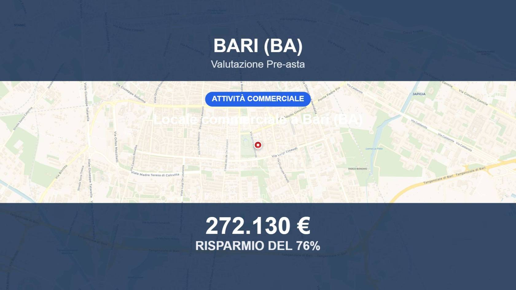 Appartamento in vendita a Bari