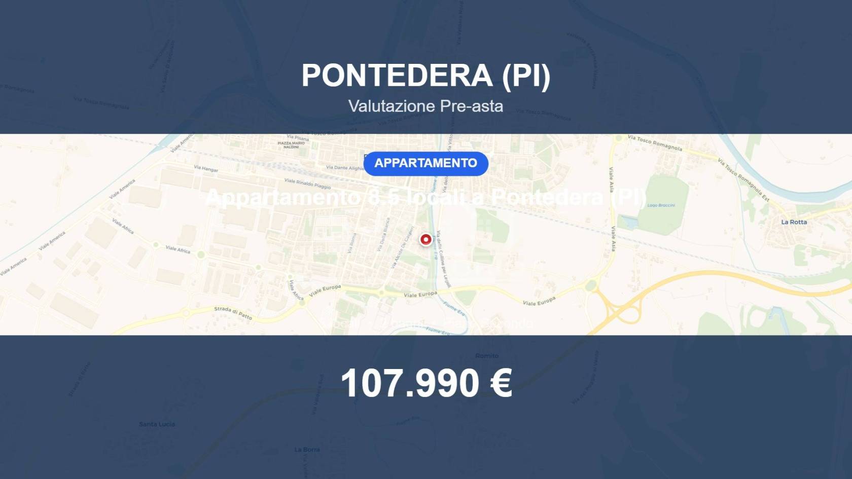 Appartamento in vendita a Pontedera