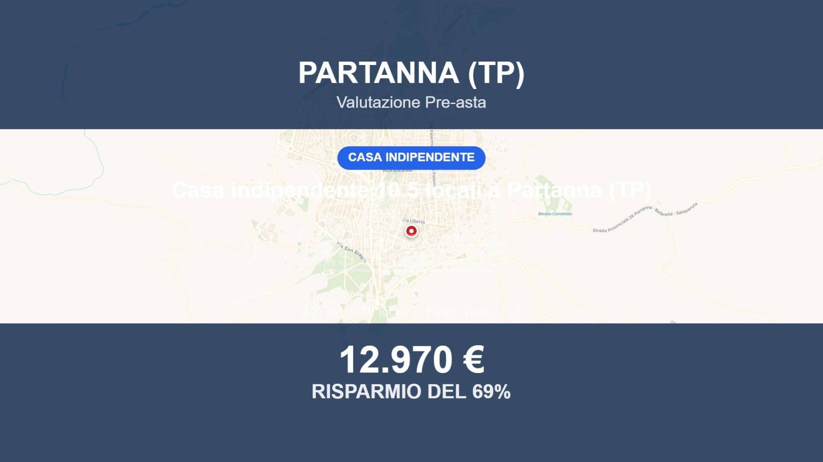 Villa in vendita a Partanna