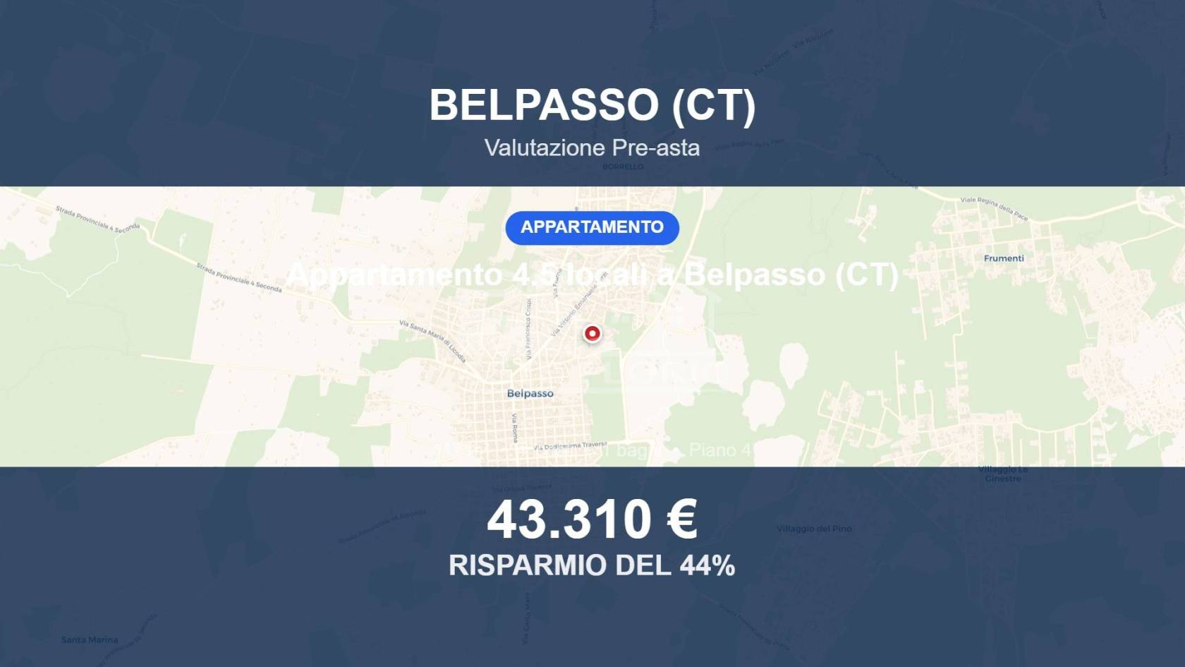 Appartamento in vendita a Belpasso