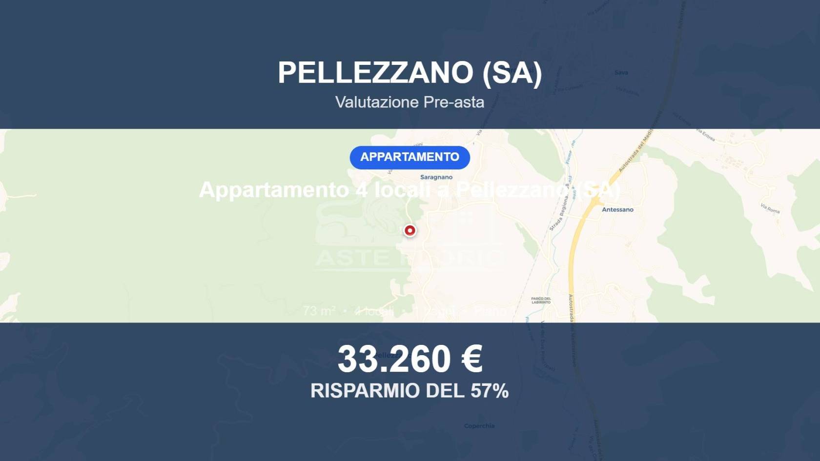Appartamento in vendita a Pellezzano