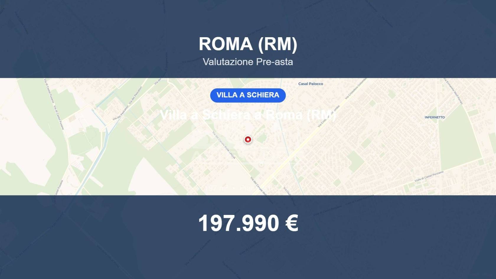 Villetta a schiera in vendita a Roma