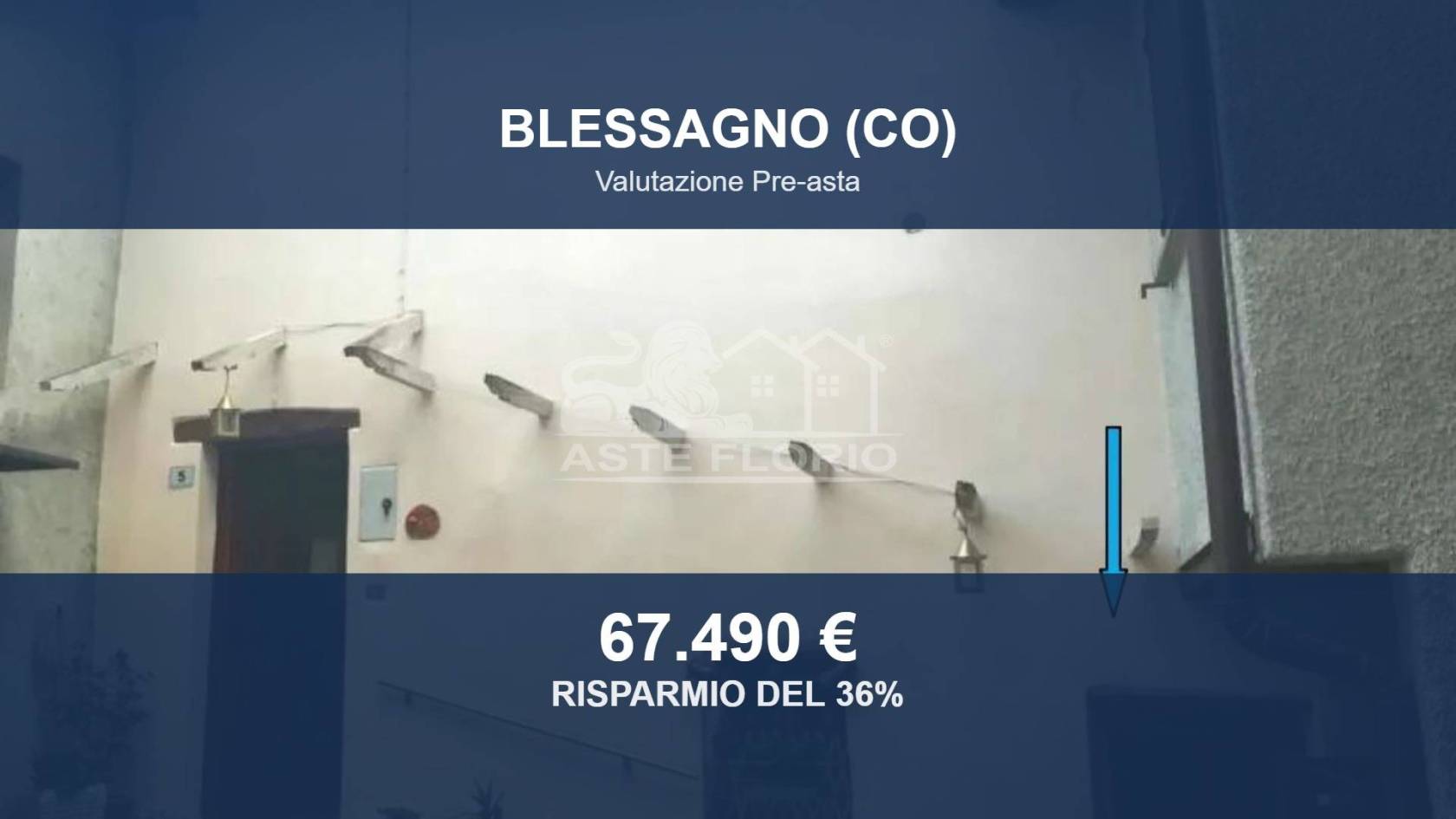 Appartamento in vendita a Blessagno