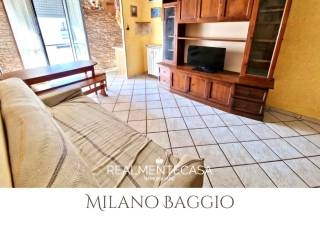Bilocale via Alberico da Rosciate, Baggio, Milano