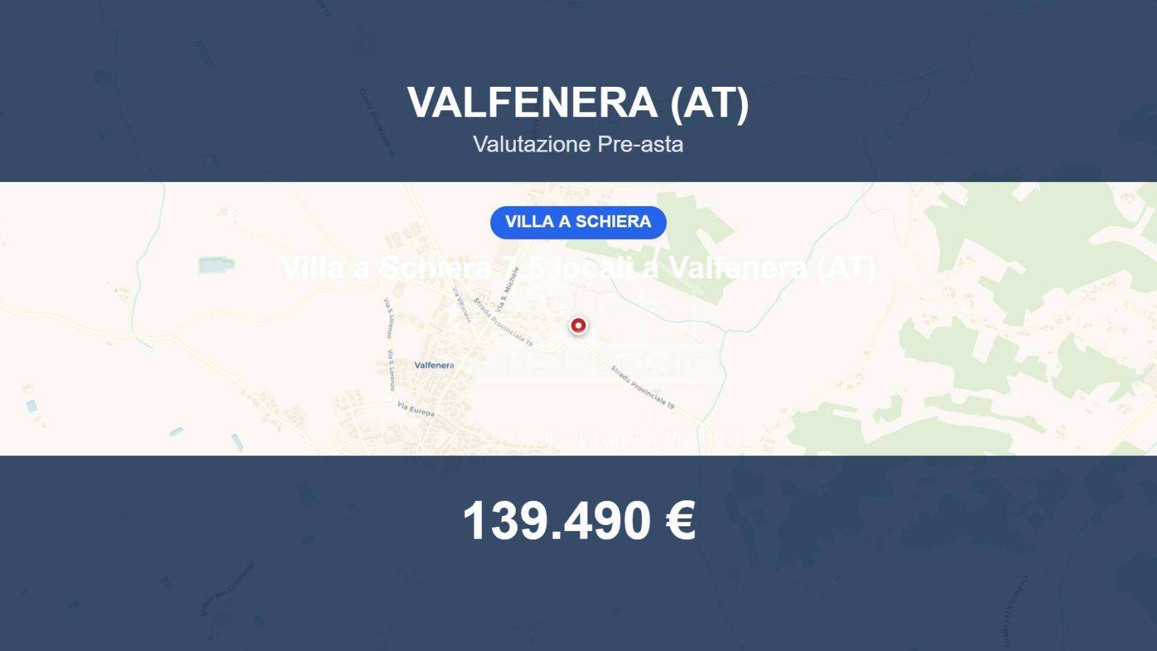 Villetta a schiera in vendita a Valfenera