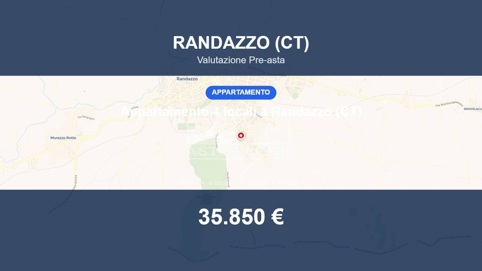 Appartamento in vendita a Randazzo