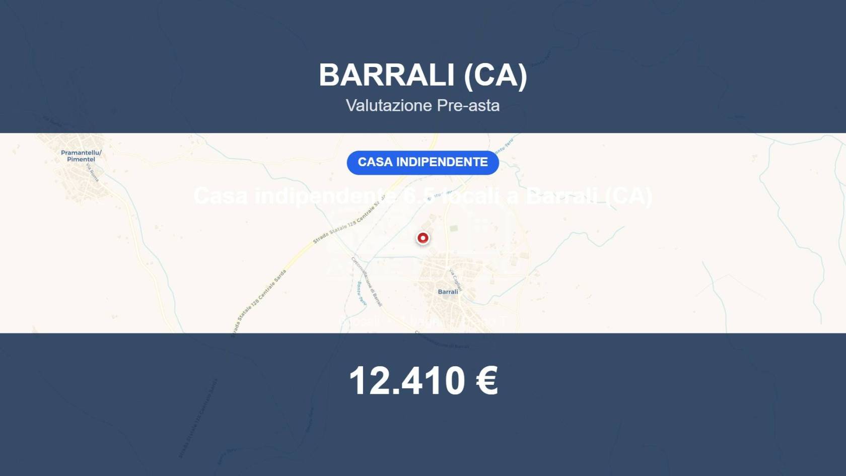 Villa in vendita a Barrali