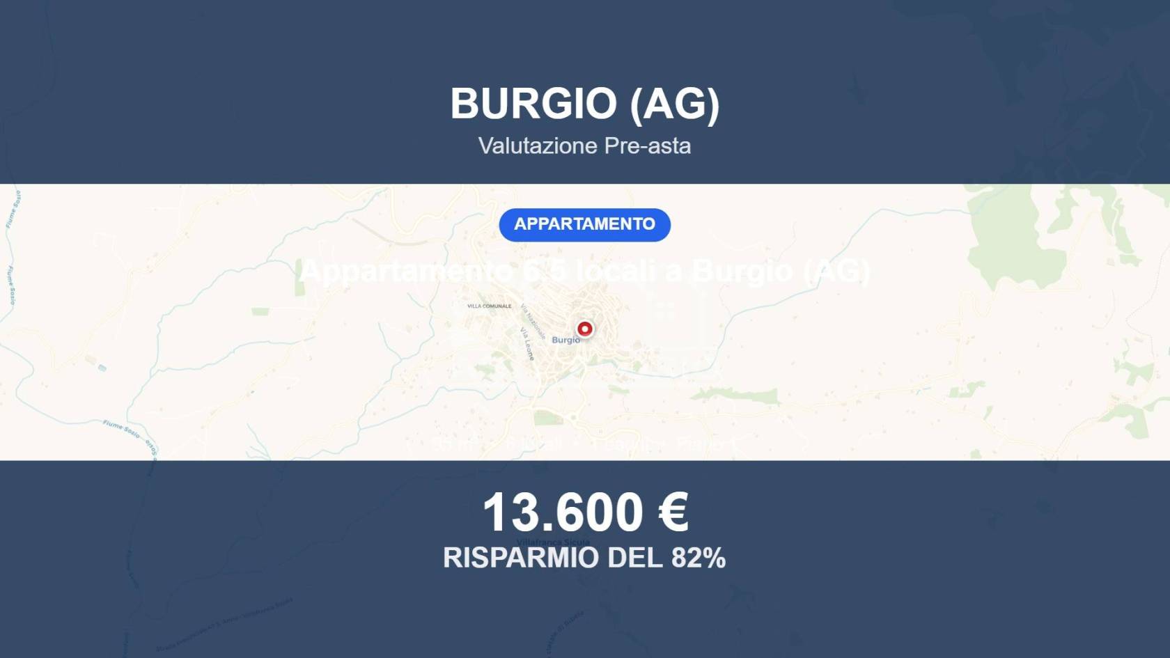 Appartamento in vendita a Burgio