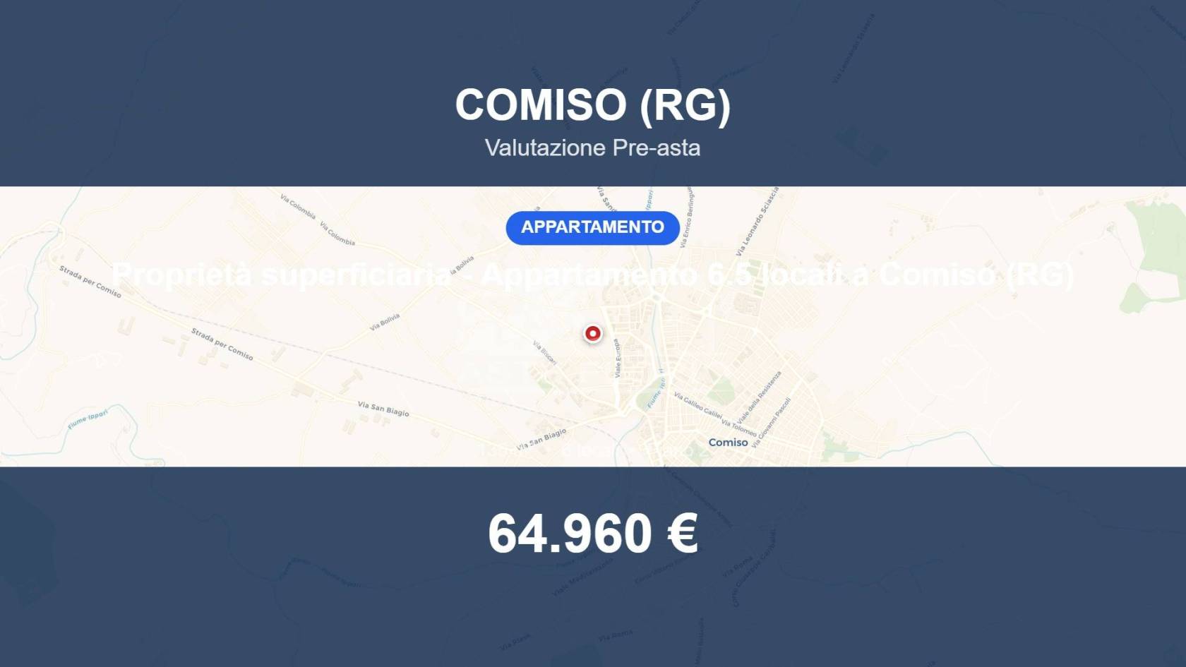 Appartamento in vendita a Comiso