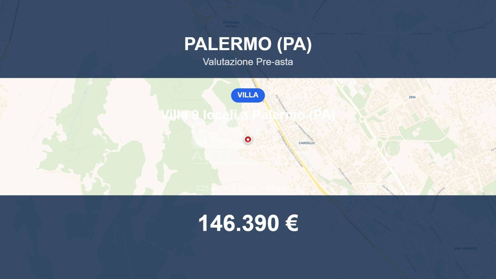 Villa in vendita a Palermo