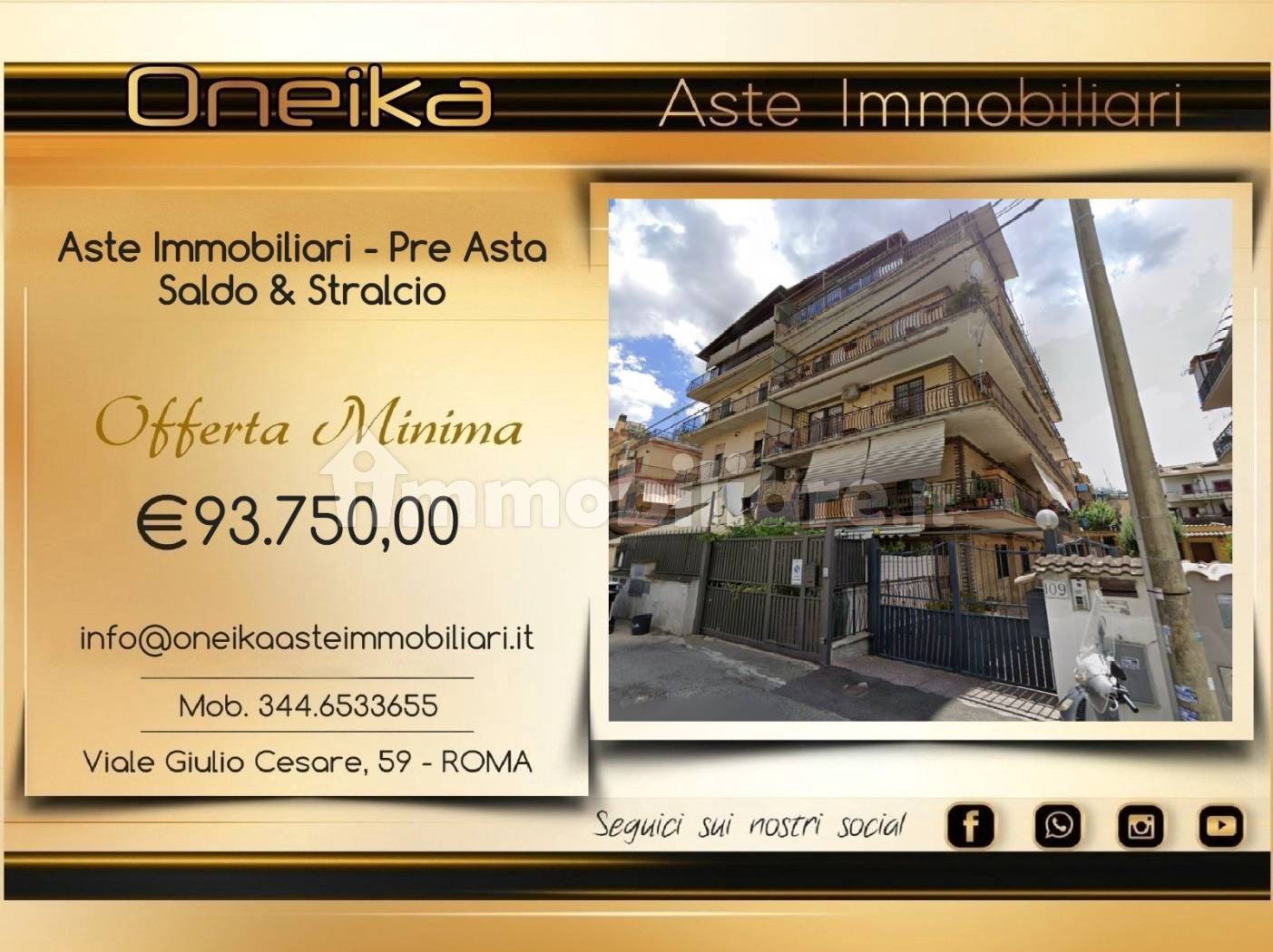Appartamento in vendita a Roma