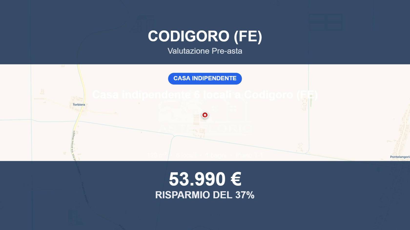 Villa in vendita a Codigoro