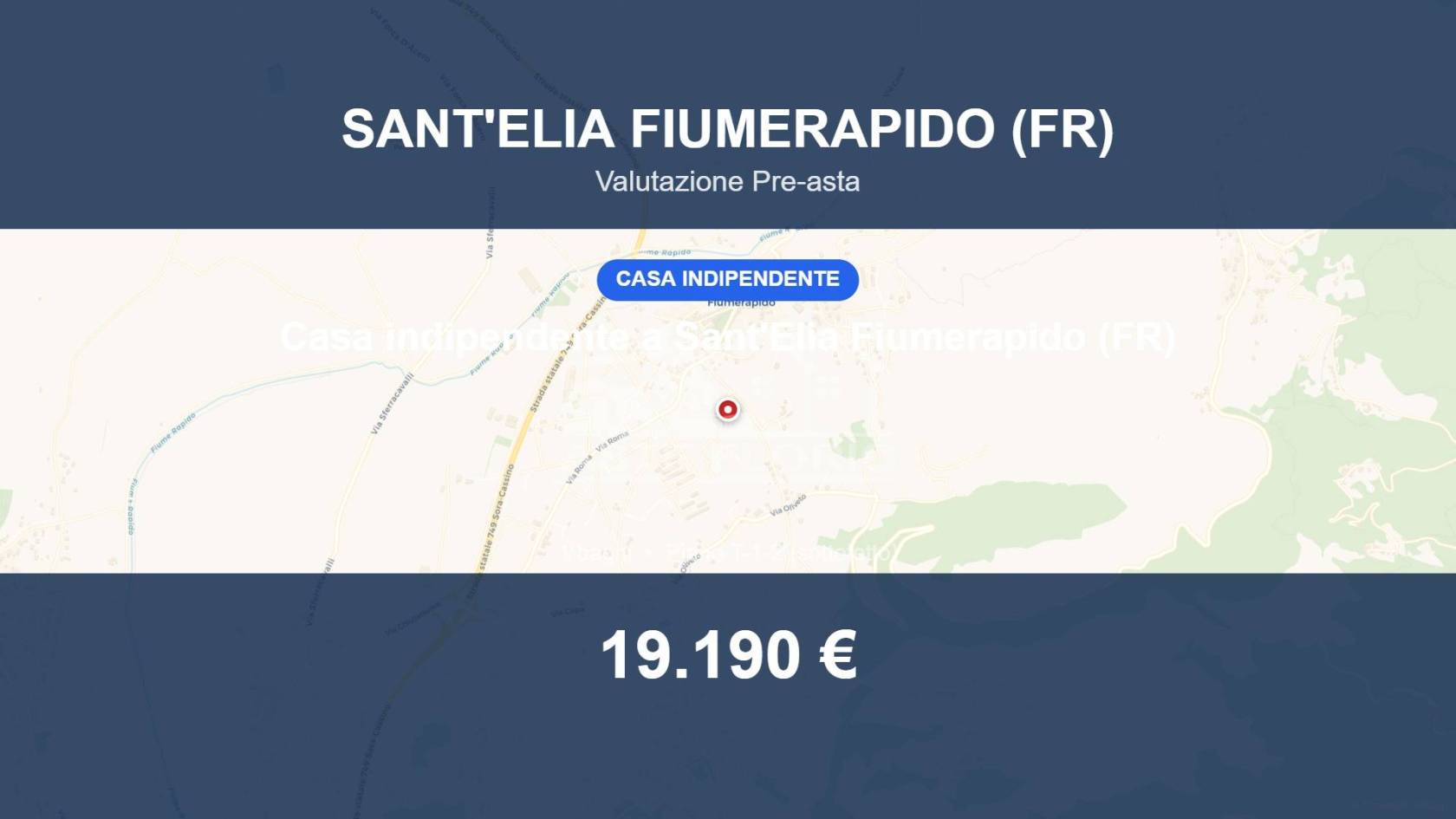 Villa in vendita a Sant'Elia Fiumerapido