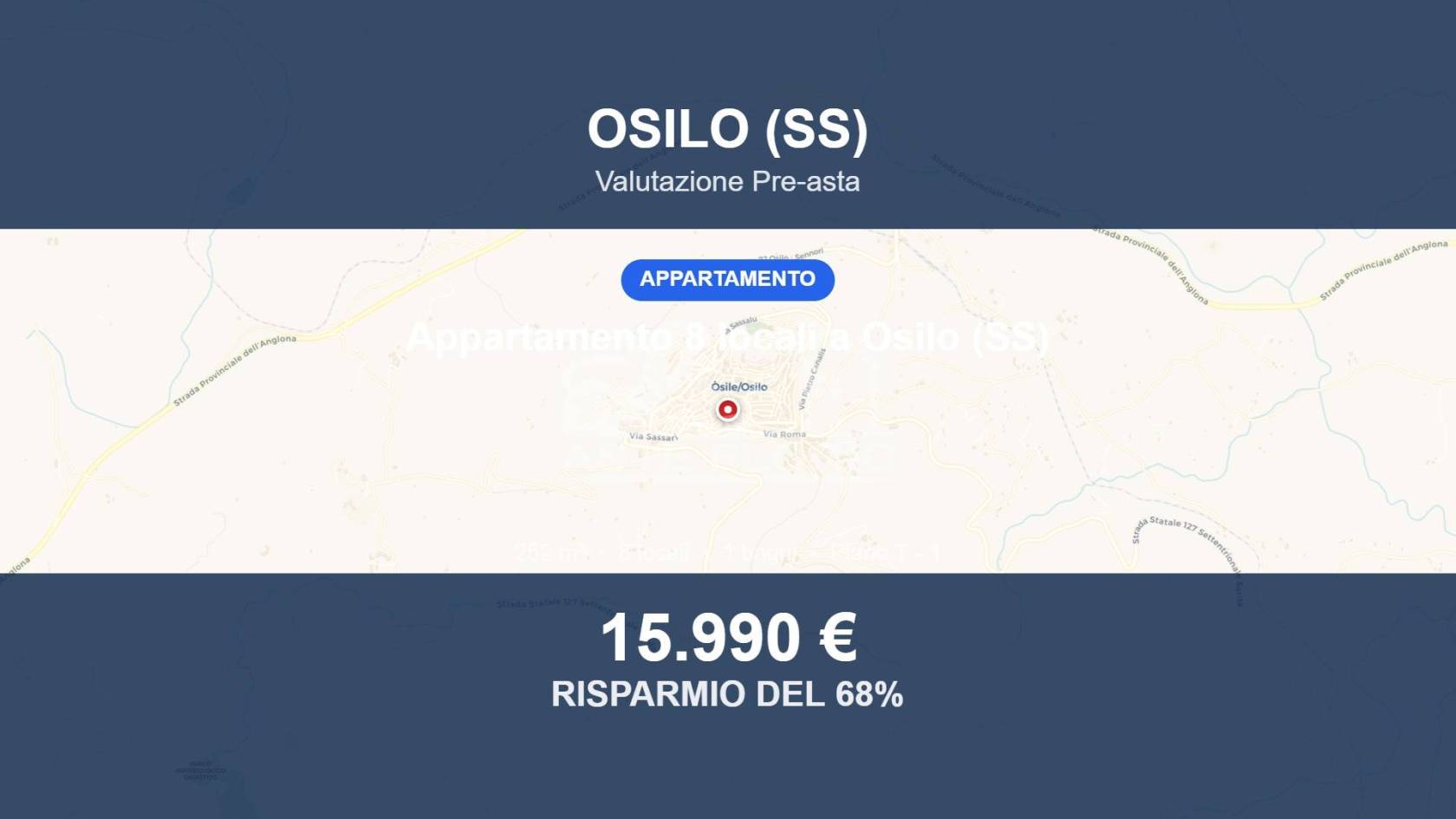 Appartamento in vendita a Osilo