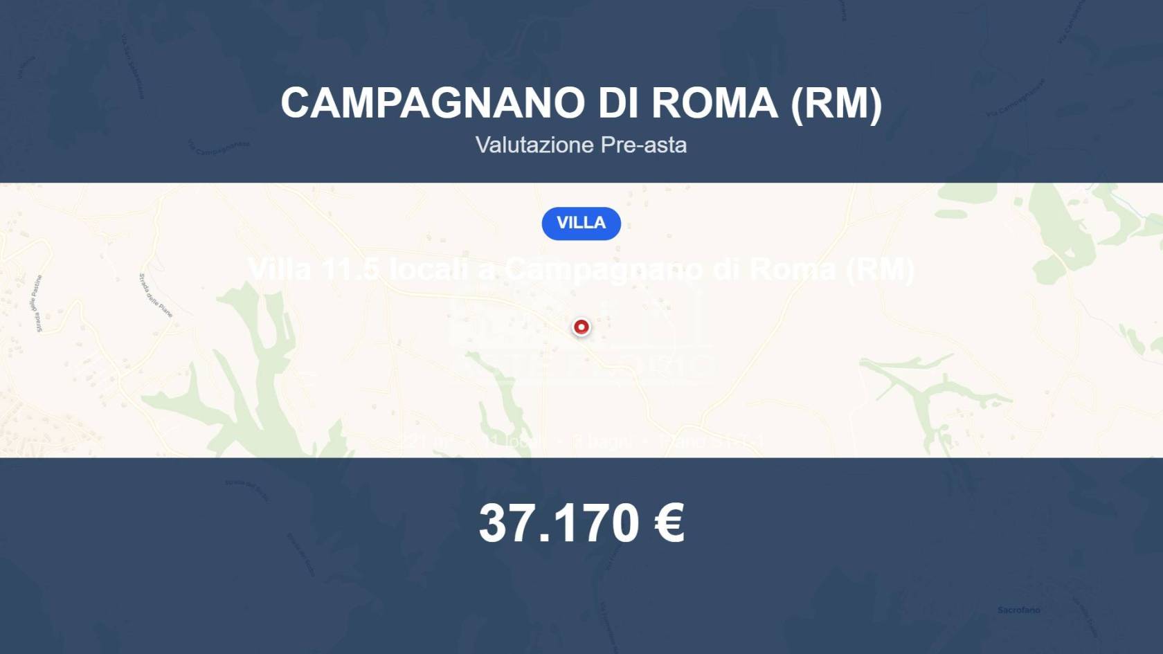 Villa in vendita a Campagnano di Roma
