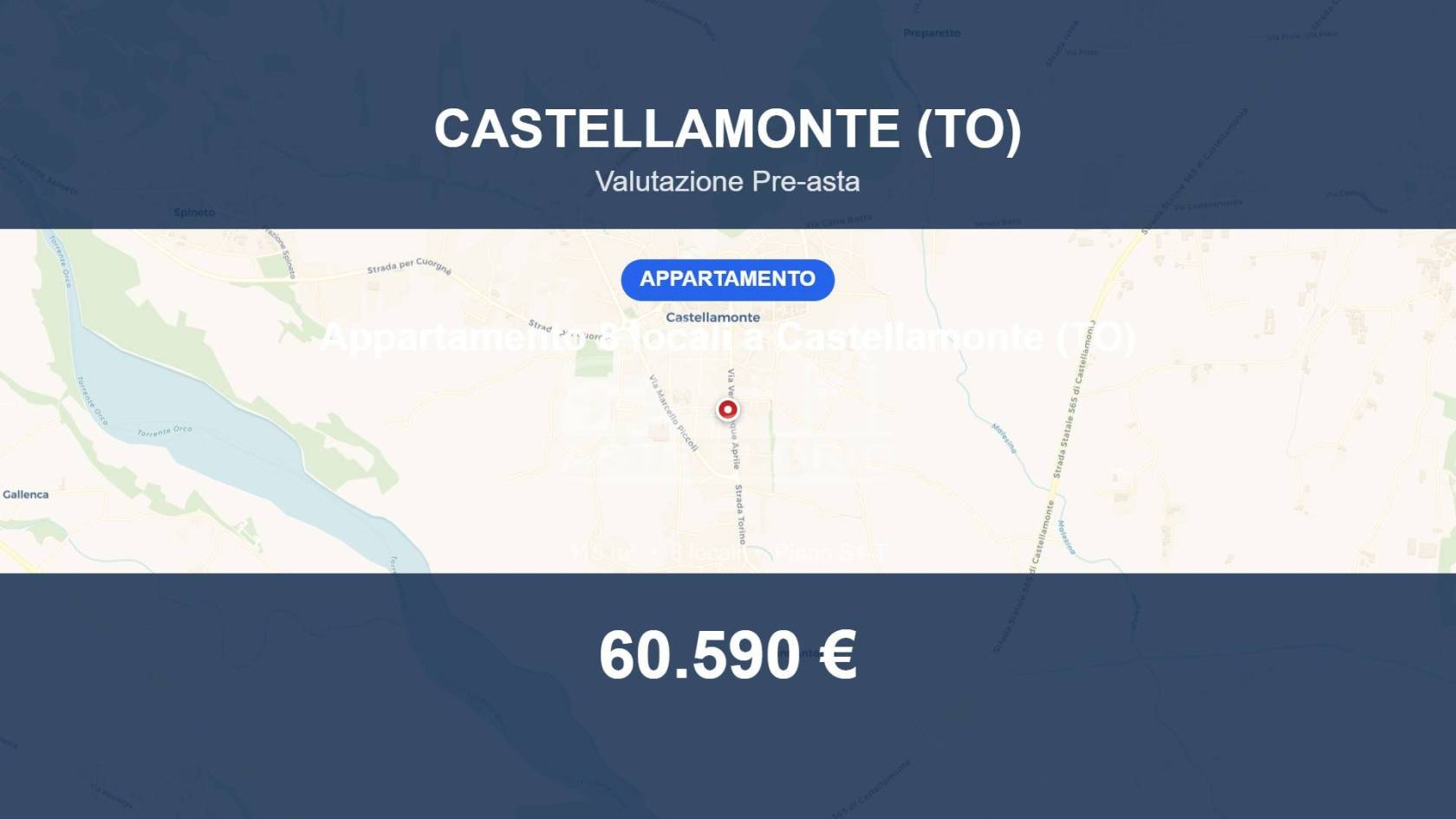 Appartamento in vendita a Castellamonte
