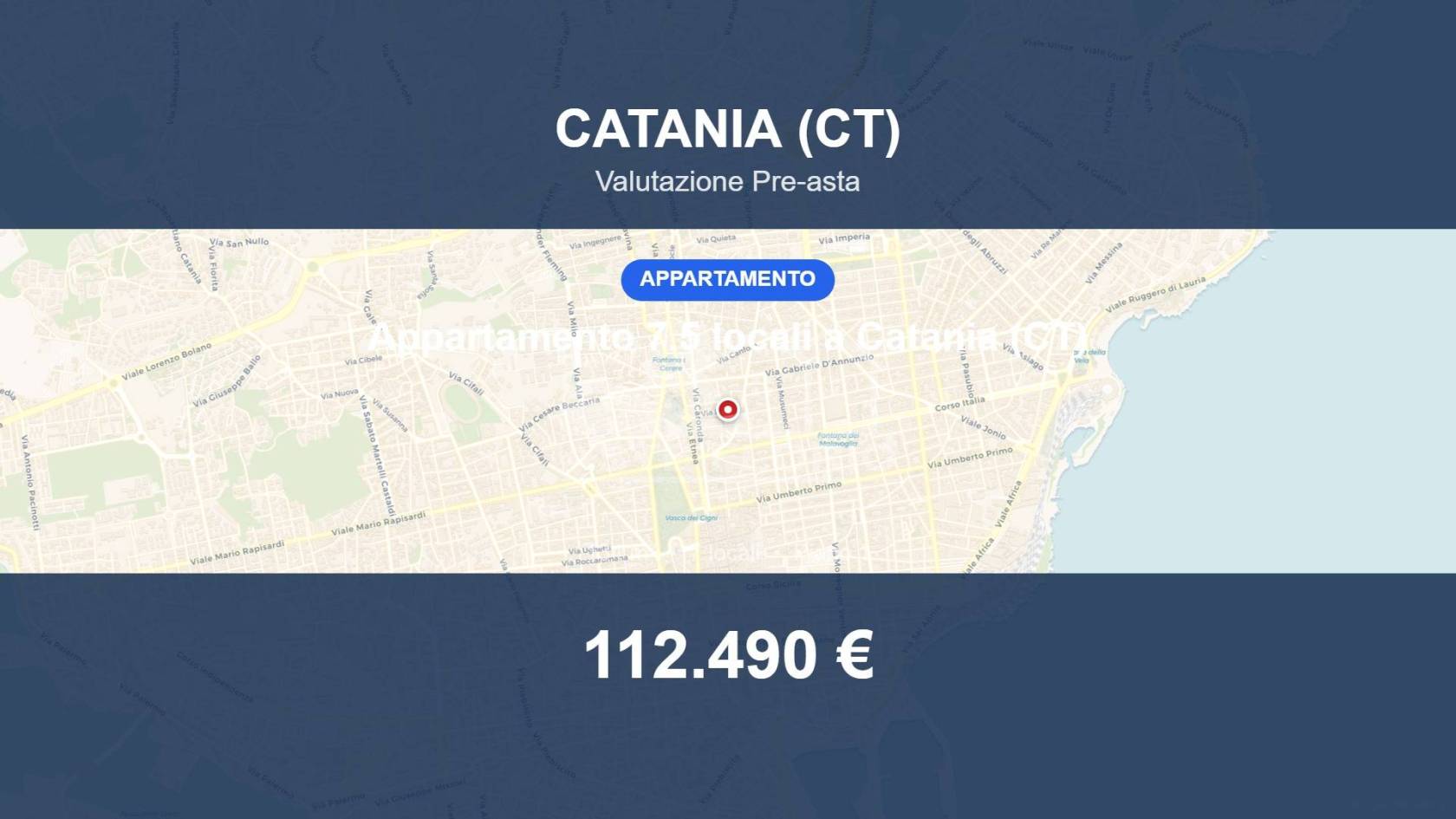 Appartamento in vendita a Catania