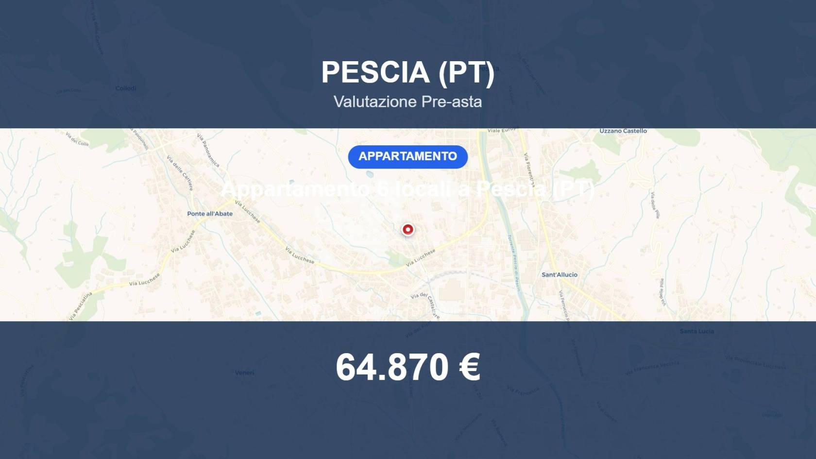 Appartamento in vendita a Pescia