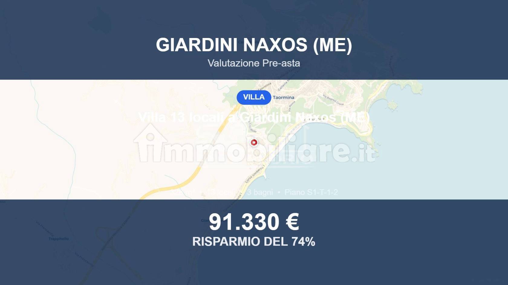 Villa in vendita a Giardini-Naxos