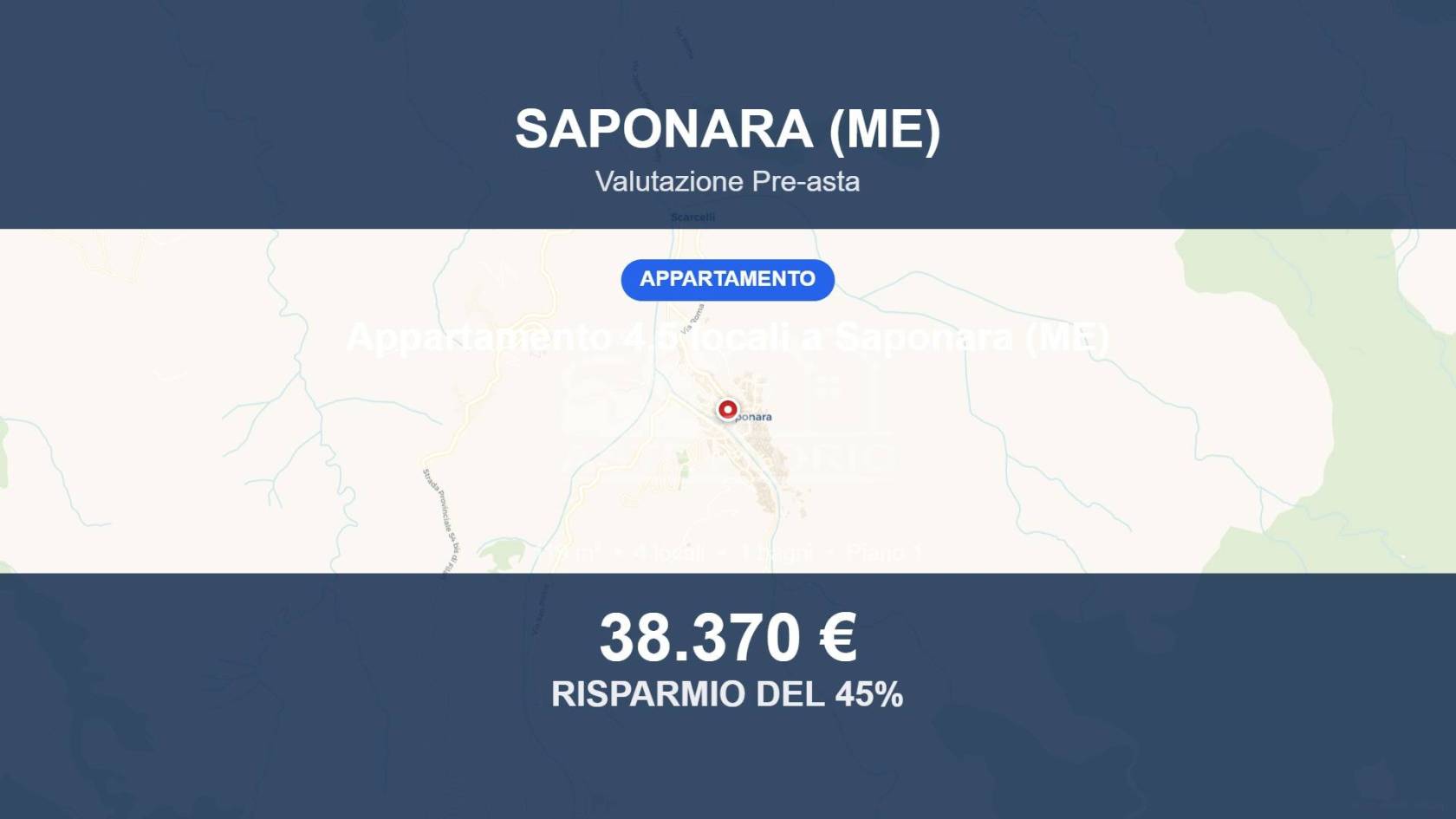 Appartamento in vendita a Saponara