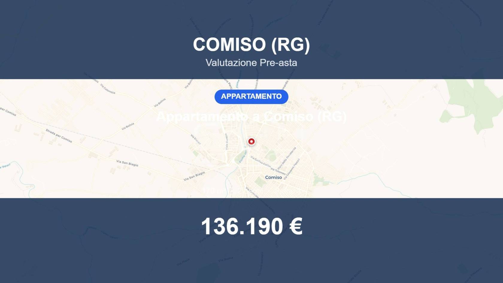 Appartamento in vendita a Comiso