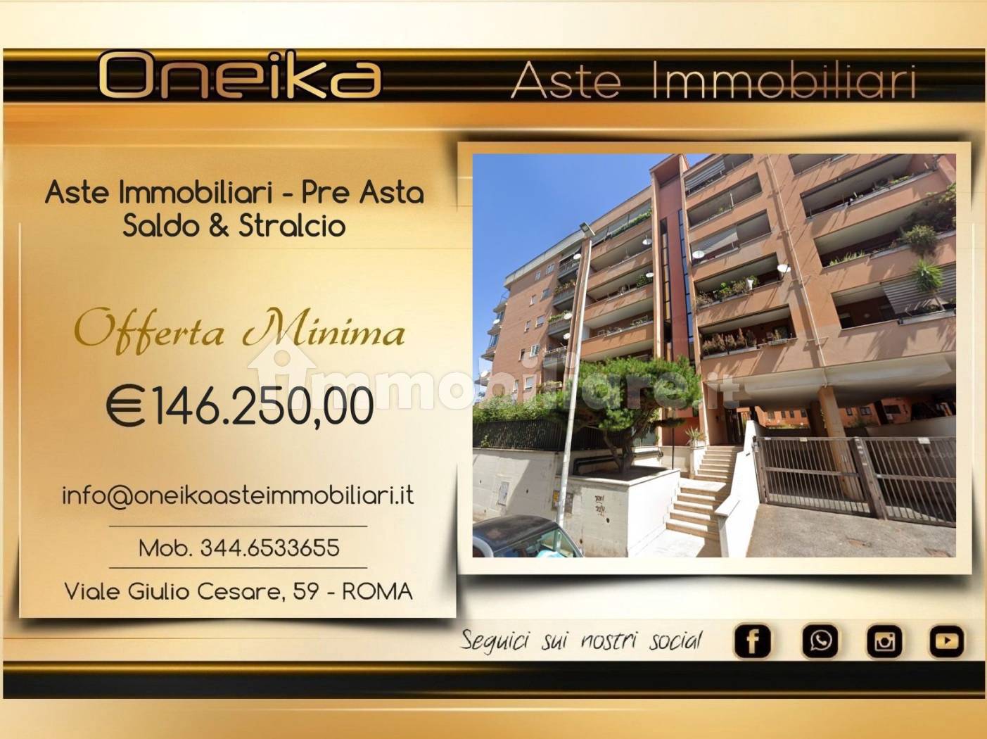 Appartamento in vendita a Roma