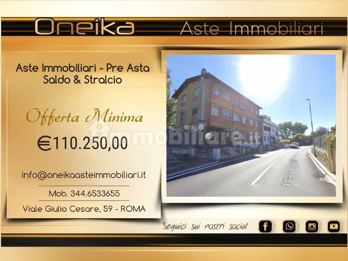 Appartamento in vendita a Roma