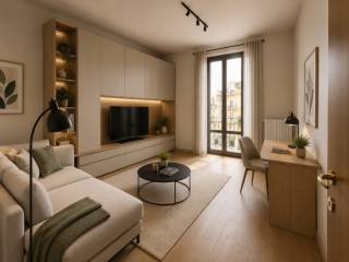 Trilocale piazza Piero Gobetti 2, Città Studi, Milano