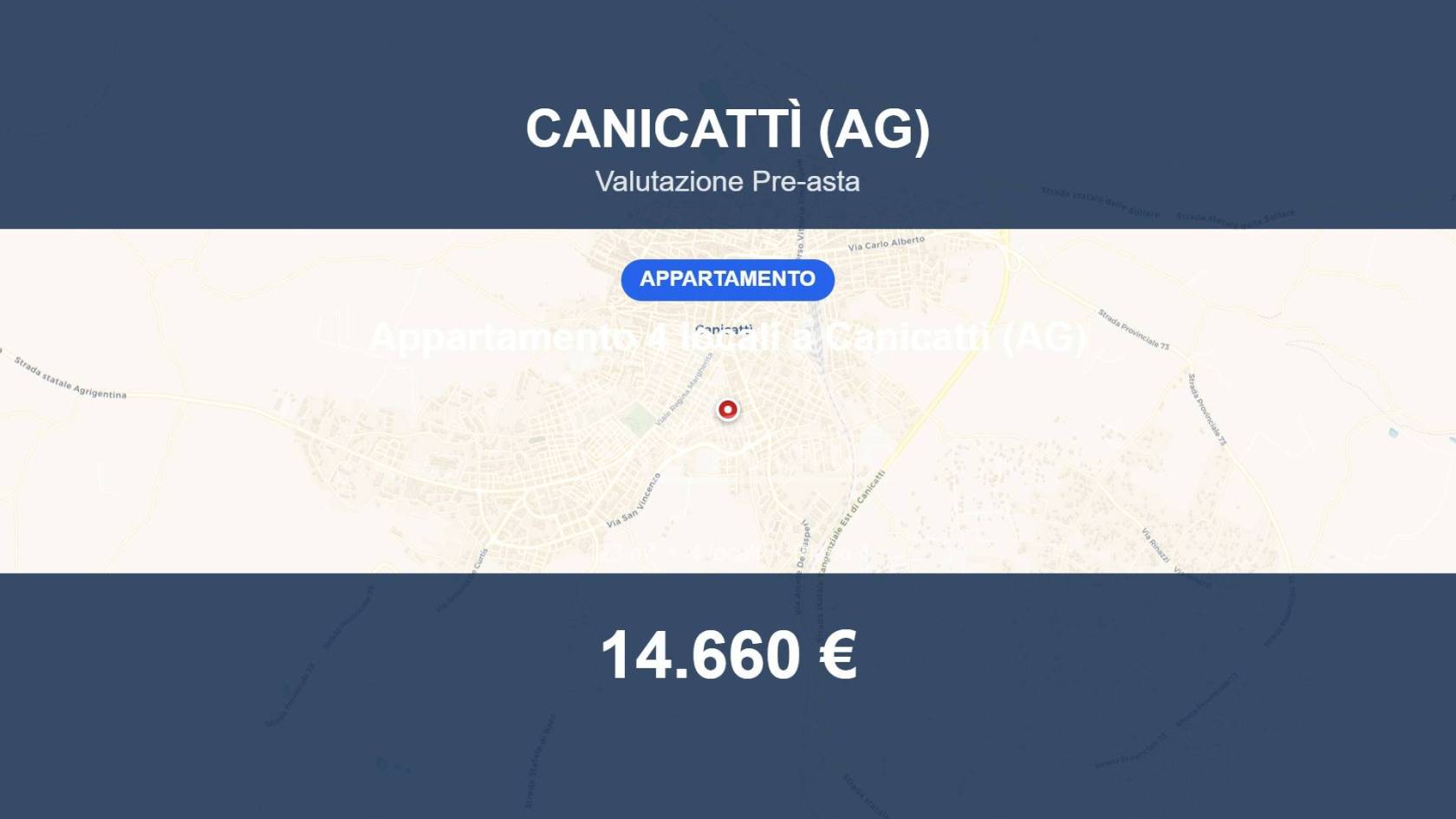 Appartamento in vendita a Canicattì