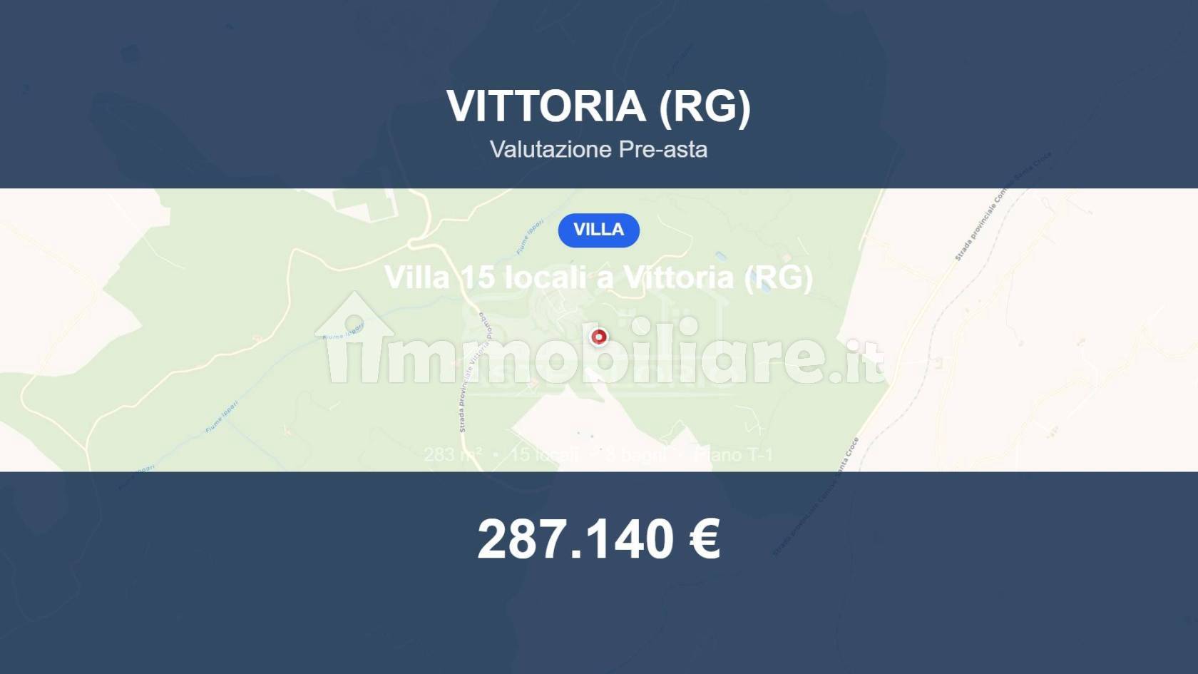 Villa in vendita a Vittoria