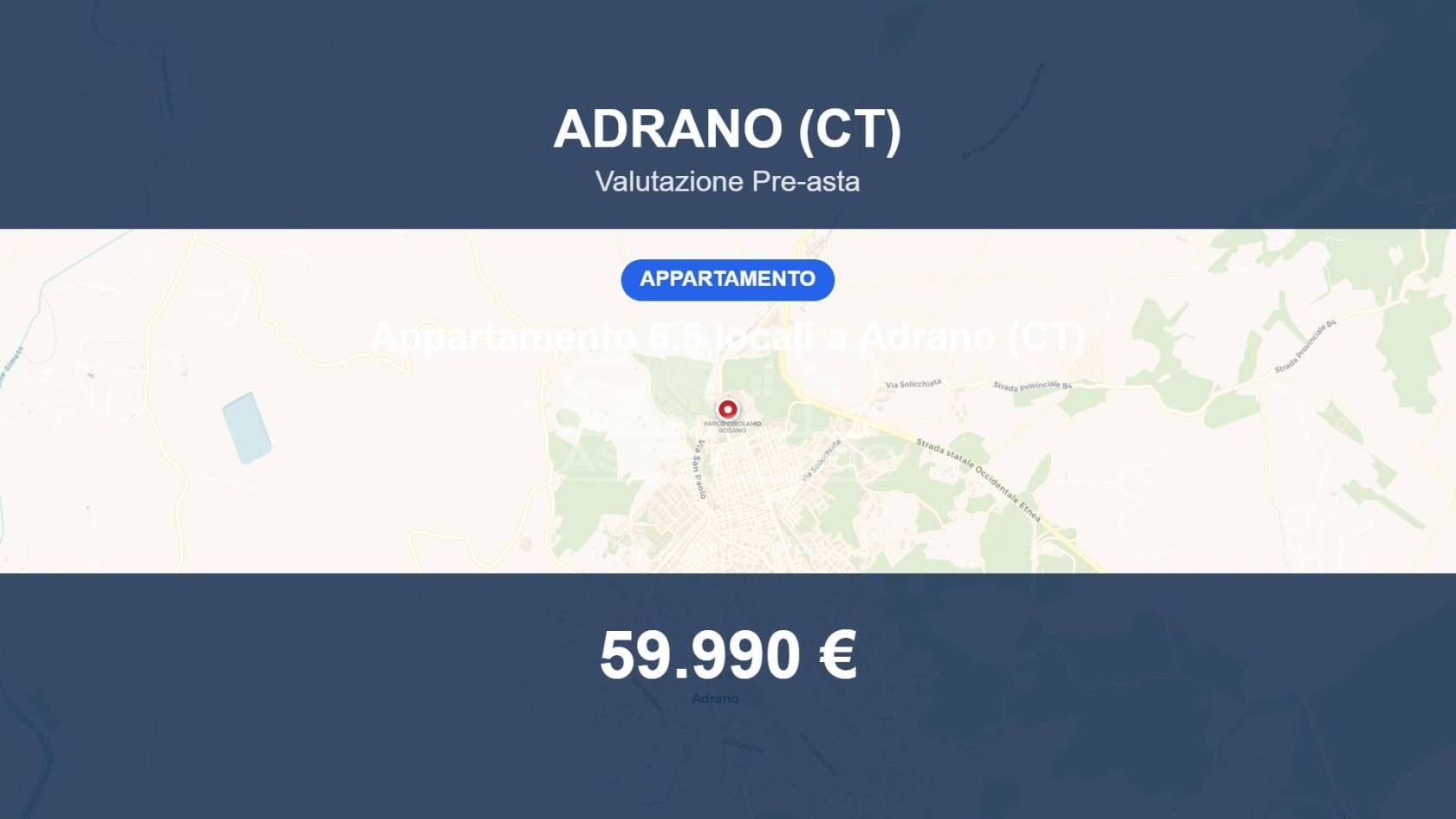 Appartamento in vendita a Adrano