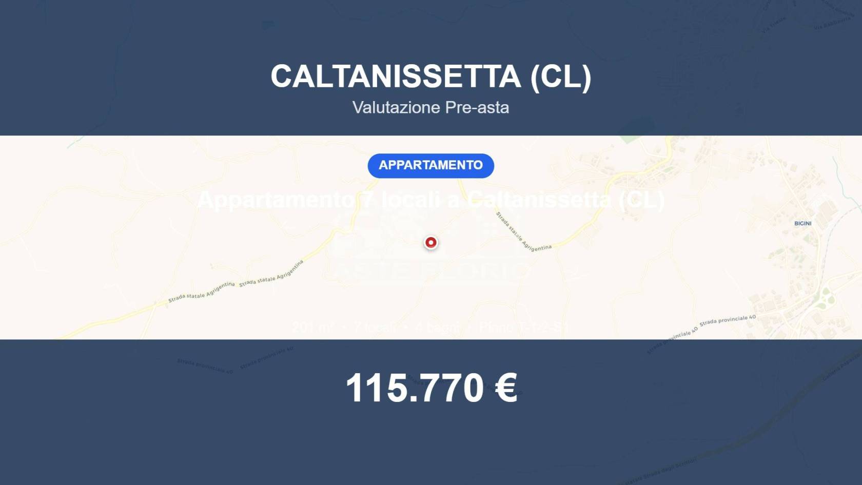 Appartamento in vendita a Caltanissetta