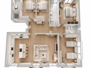 Appartamento via Giacomo Zanella 41, Argonne - Corsica, Milano