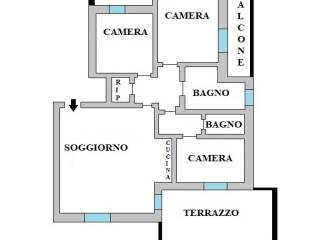 Quadrilocale via Ippodromo, Gallaratese, Milano