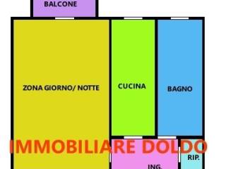Monolocale viale Puglie 19, Martini - Insubria, Milano