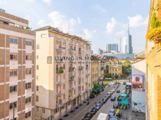 Trilocale via San Marco 30, Moscova, Milano