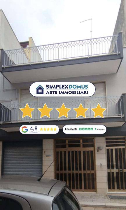 Appartamento all'asta via Gregor Mendel, Andria