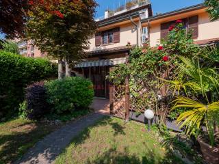 Villa a schiera via Felicité Robert De Lamennais 24, Quarto Cagnino, Milano